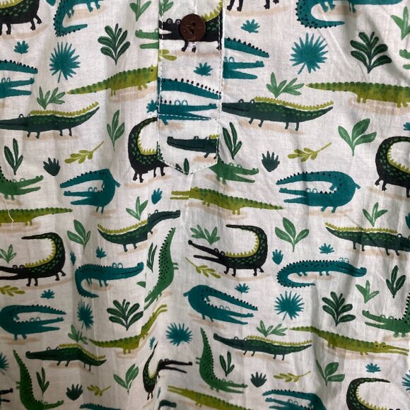 OM (Australian Brand) playful croc top. Sleeveless size 12/ Zoe top - Picture 7 of 14